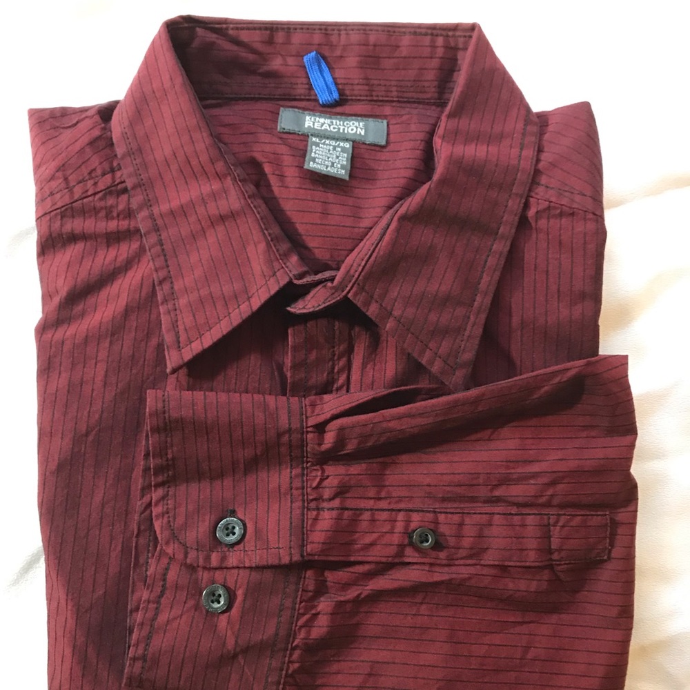 Red Pinstriped Shirt
